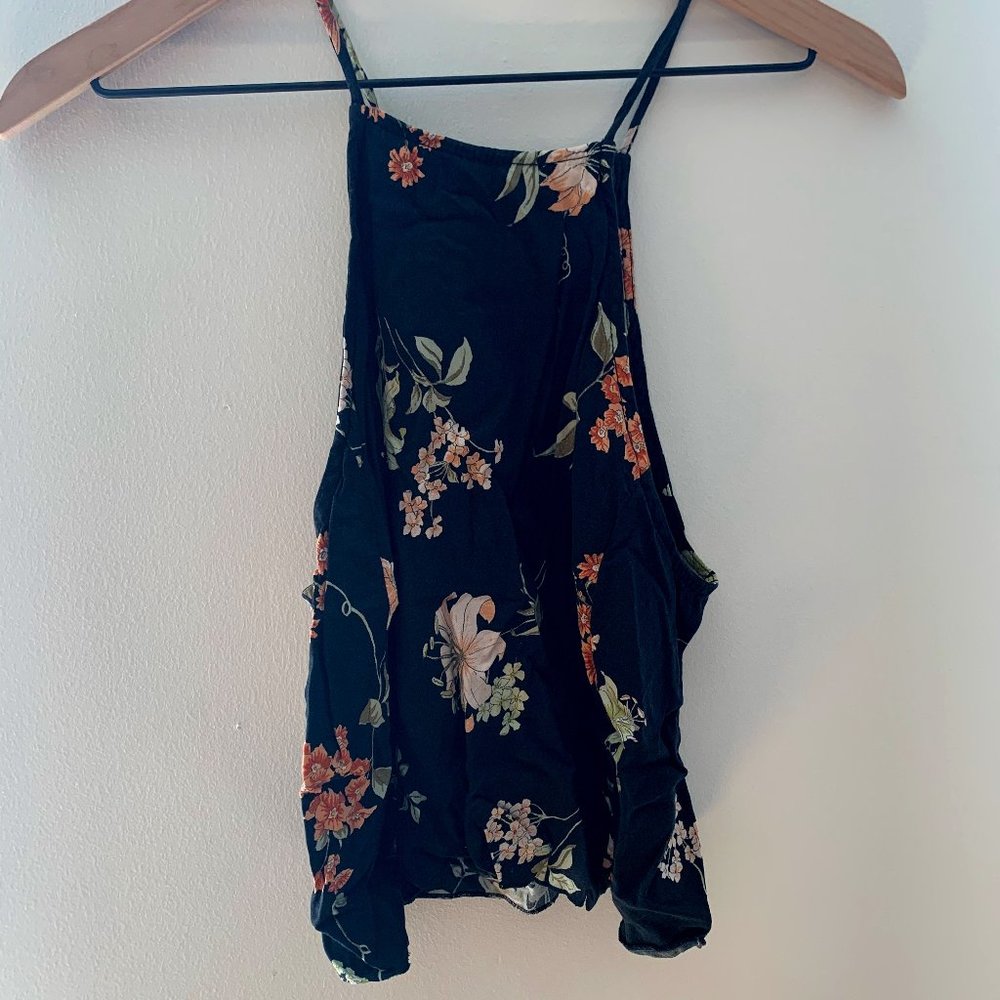 Brandy Melville Floral Tank